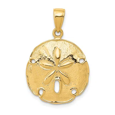 Diamond2deal 10k Yellow Gold S Dollar Pendant