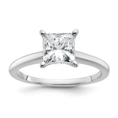 Diamond2deal 14k Gold 1 1/2 Ct Certified Lab Grown Diamond Solitare Engagement Ring In White