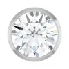 Diamond2deal 14k Gold 1 Ct Lab-grown Diamond Chain Slide Pendant In White