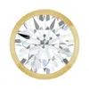Diamond2deal 14k Gold 1 Ct Lab-grown Diamond Chain Slide Pendant In Yellow