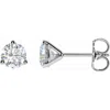 Diamond2deal 14k Gold 1ct Lab-grown Diamond Stud Earrings Clarity Vs, Color F-g In White