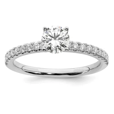 Diamond2deal 14k Gold Lab Grown Diamond Engagement Ring 3/4ct Clarity- Vs Color- G-h In White