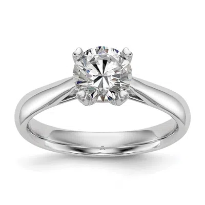 Diamond2deal 14k Gold Lab Grown Diamond Engagement Ring 3/4ct Clarity- Vs Color- G-h In Neutral