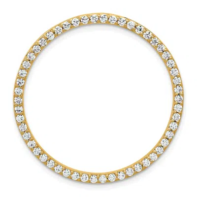 Diamond2deal 14k Gold Lab Grown Diamond Pendant (1.5ct, Vs, G-h) In Yellow
