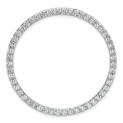 Diamond2deal 14k Gold Lab Grown Diamond Pendant (3ct, Vs, G-h) In White