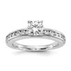 Diamond2deal 14k Gold Lab Grown Diamond Wedding Band Ring 1.25ct Clarity- Vs Color- G-h In White