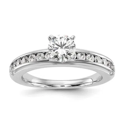Diamond2deal 14k Gold Lab Grown Diamond Wedding Band Ring 1.25ct Clarity- Vs Color- G-h In White