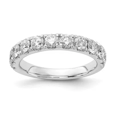 Diamond2deal 14k Gold Lab Grown Diamond Wedding Band Ring 1.5ct Clarity- Vs Color- G-h In White