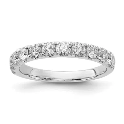 Diamond2deal 14k Gold Lab Grown Diamond Wedding Band Ring 1ct Clarity- Vs Color- G-h In White