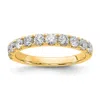 Diamond2deal 14k Gold Lab Grown Diamond Wedding Band Ring 1ct Clarity- Vs Color- G-h In Yellow