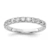 Diamond2deal 14k Gold Lab Grown Diamond Wedding Band Ring 3/4ct Clarity- Vs Color- G-h In White