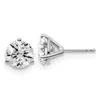 Diamond2deal 14k White Gold 4 Ctw Lab Grown Diamond Stud Earrings In White