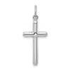 Diamond2deal 14k White Gold Cross Pendant In White