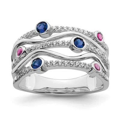Diamond2deal 14k White Gold Lab Grown Diamond Wedding Band Ring 1/4ct Clarity- Vs Color- G-h