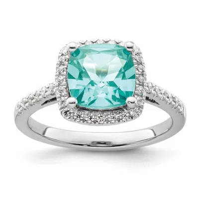Diamond2deal 14k White Gold Lab Grown Diamond Wedding Band Ring 1/4ct Clarity- Vs Color- G-h