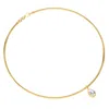 Diamond2deal 14k Yellow Gold 1 Ct Pear Cut Lab Grown Diamond Pendant Necklace 18" Vvs-vs, E-f In Yellow