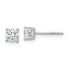 Diamond2deal 14k Yellow Gold 3/4 Ct Round Lab Grown Diamond Stud Earrings Vs Clarity, G-h Color In White