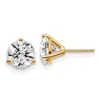 Diamond2deal 14k Yellow Gold 5 Ctw Lab Grown Diamond Stud Earrings In Yellow