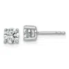 Diamond2deal 14k Yellow Gold 7/8 Ct Round Lab Grown Diamond Stud Earrings Vs Clarity, G-h Color In Yellow