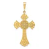 Diamond2deal 14k Yellow Gold Celtic Cross Pendant