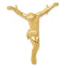 Diamond2deal 10k Yellow Gold Corpus Chain Slide In Yellow