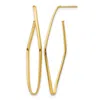 Diamond2deal 14k Yellow Gold Fancy Drop Dangle Earrings In Gold