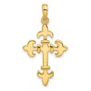 Diamond2deal 14k Yellow Gold Fancy Pendant In Yellow