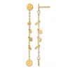 Diamond2deal 14k Yellow Gold Polished Drop & Dangle Earrings In Gold