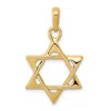 Diamond2deal 14k Yellow Gold Star Of David Pendant In Yellow