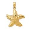 Diamond2deal 14k Yellow Gold Starfish Pendant In Yellow