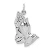 Diamond2deal 14kw Praying Hands Pendant