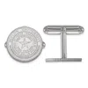 Diamond2deal Sterling Silver Rhodium-plated Baylor University Crest Cuff Links