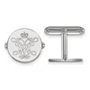 Diamond2deal Sterling Silver Rhodium-plated College Of William And Mary Cuff Links