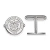 Diamond2deal Sterling Silver Rhodium-plated James Madison University Crest Cuff Links