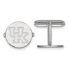 Diamond2deal Sterling Silver Rhodium-plated Kentucky U-k Cuff Links