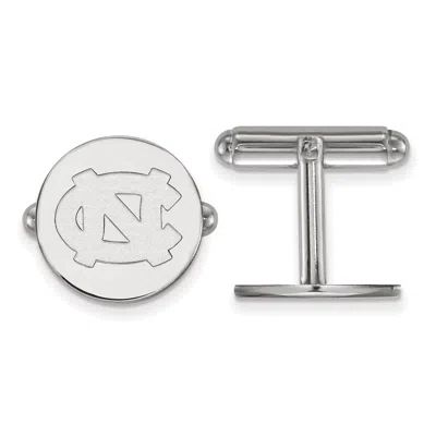 Diamond2deal Sterling Silver Rhodium-plated North Carolina N-c Cuff Links