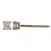 Diamondmuse Diamond Muse 0.10 Cttw 14kt White Gold Square Diamond Stud Earrings For Women In White