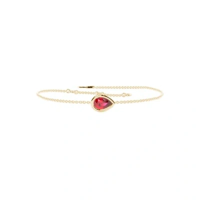 Diamonds Factory Ruby Bracelet In Gold