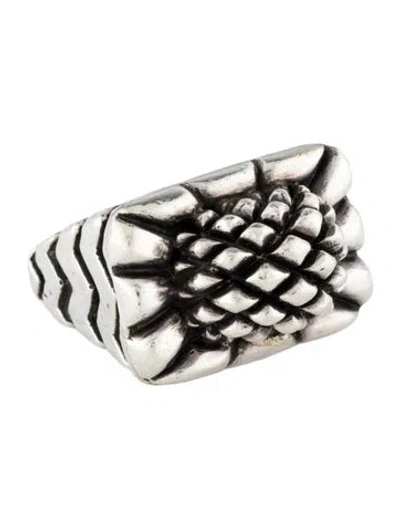 Pre-owned Dian Malouf Cocktail Ring In Multi