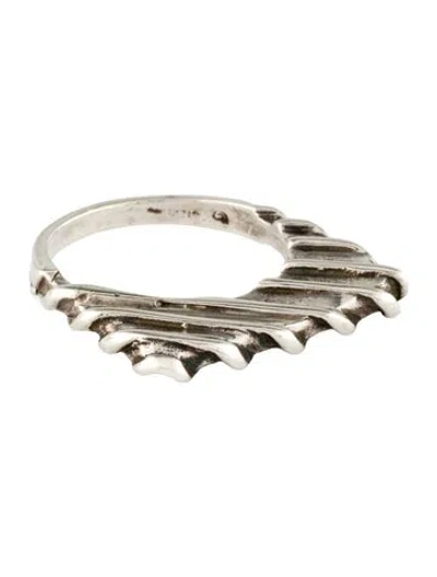 Pre-owned Dian Malouf Vintage Cocktail Ring In Multi