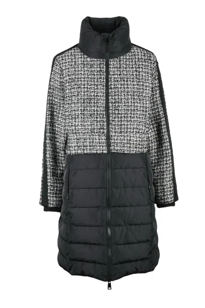 Diana Gallesi Long Down Jacket - Black In Multi
