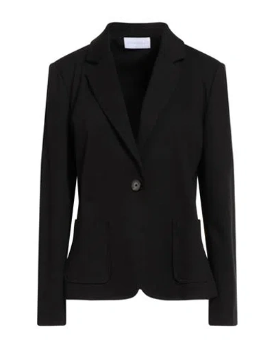 Diana Gallesi Woman Blazer Black Size 10 Viscose, Polyamide, Elastane