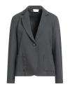 Diana Gallesi Woman Blazer Charcoal Size 10 Viscose, Polyamide, Elastane In Gray