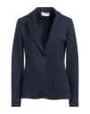 Diana Gallesi Woman Blazer Midnight Blue Size 6 Viscose, Polyamide, Elastane