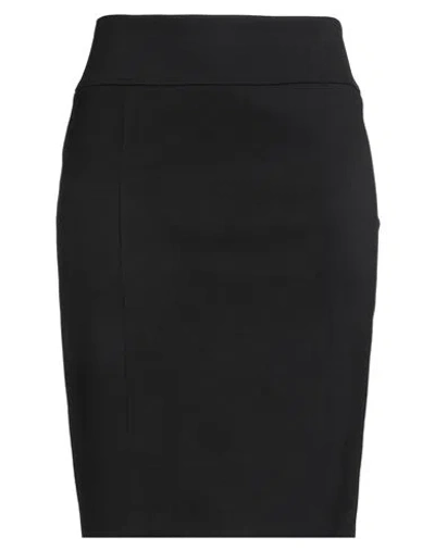 Diana Gallesi Woman Midi Skirt Black Size 10 Viscose, Polyamide, Elastane