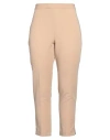 Diana Gallesi Woman Pants Beige Size 14 Polyester, Viscose, Elastane In Beige