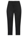 Diana Gallesi Woman Pants Black Size 10 Cotton, Polyamide, Elastane