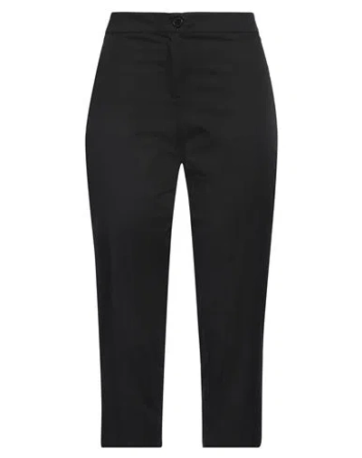 Diana Gallesi Woman Pants Black Size 10 Cotton, Polyamide, Elastane