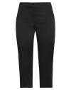 Diana Gallesi Woman Pants Black Size 12 Cotton, Polyester, Elastane