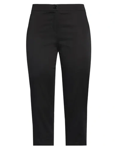 Diana Gallesi Woman Pants Black Size 12 Cotton, Polyester, Elastane